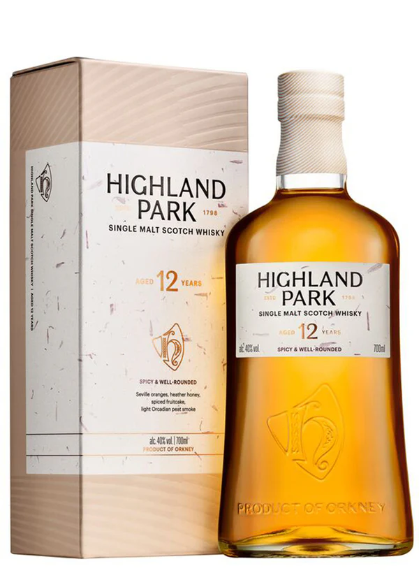 Highland Park 12 Year Old Single Malt Scotch Whisky