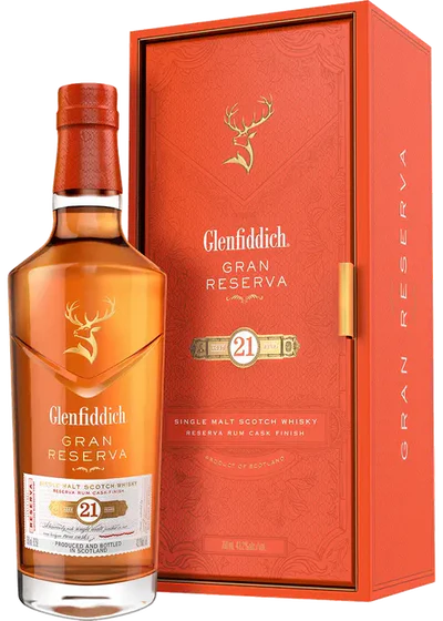 Glenfiddich 21 Year Old Gran Reserva Single Malt Scotch Whisky