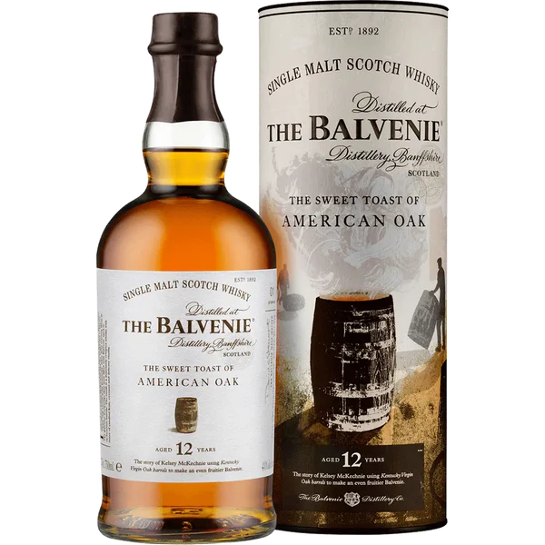 The Balvenie 12 Year Old The Sweet Toast Of American Oak Single Malt Scotch Whisky