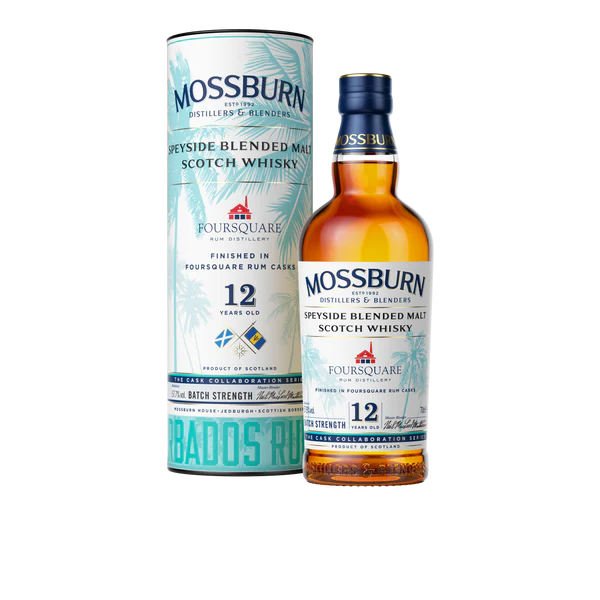 Mossburn 12 Year Old Speyside Blended Malt Foursquare Rum Finish