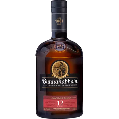 Bunnahabhain 12 Year Old Single Malt Scotch Whisky