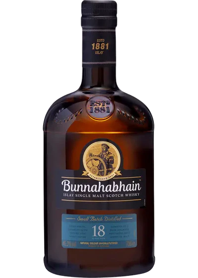 Bunnahabhain 18 Year Old Single Malt Scotch Whisky