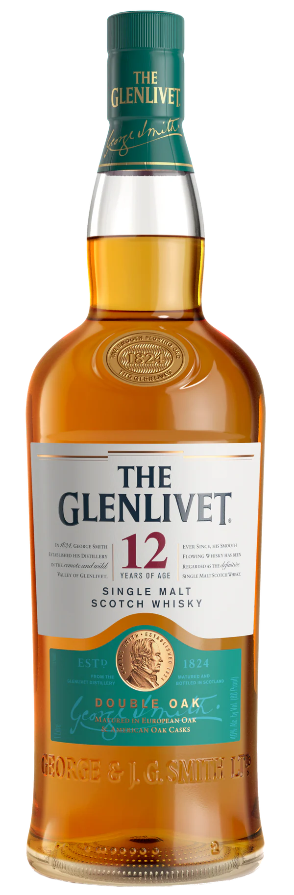 The Glenlivet 12 Year Old Single Malt Scotch Whisky