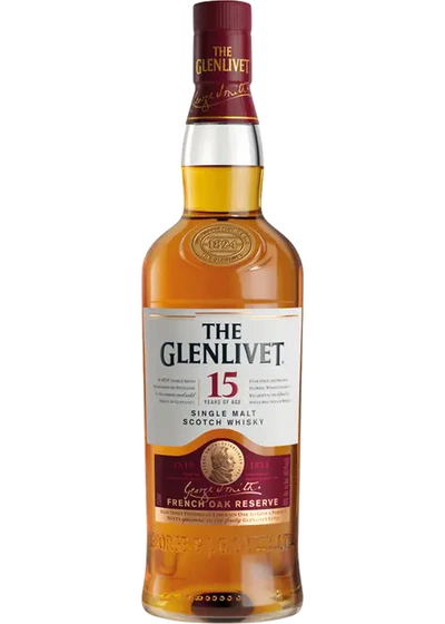 The Glenlivet 15 Year Old Single Malt Scotch Whisky