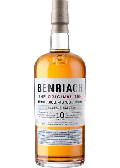Benriach The Original Ten 10 Year Old Single Malt Scotch Whisky