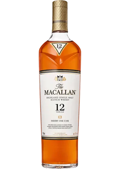 The Macallan 12 Year Old Sherry Oak Single Malt Scotch Whisky