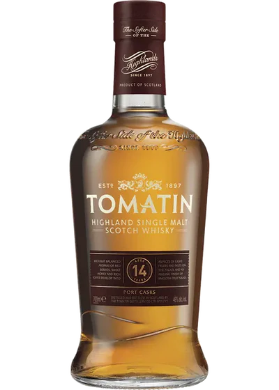 Tomatin 14 Year Old Port Casks Single Malt Scotch Whisky